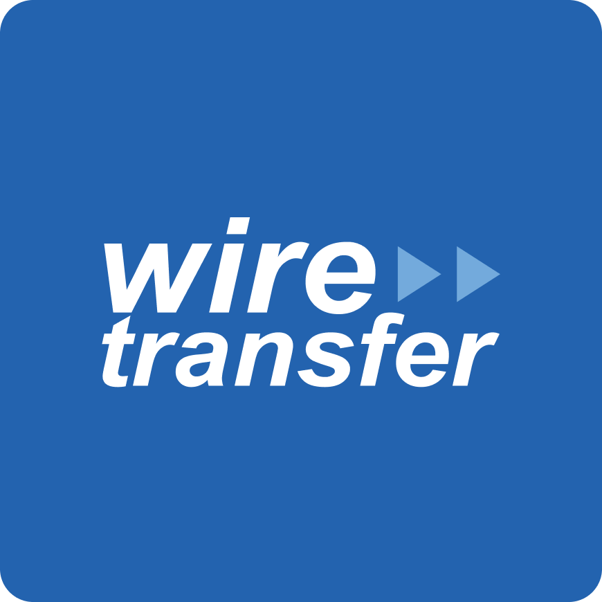 Wire Transfer Black Logo
